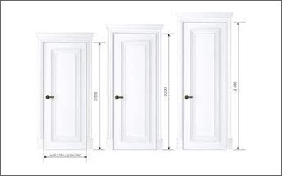 Стандартні розміри міжкімнатних дверей